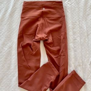 COPY - Lululemon Wonder Train High Rise Tight 25”
